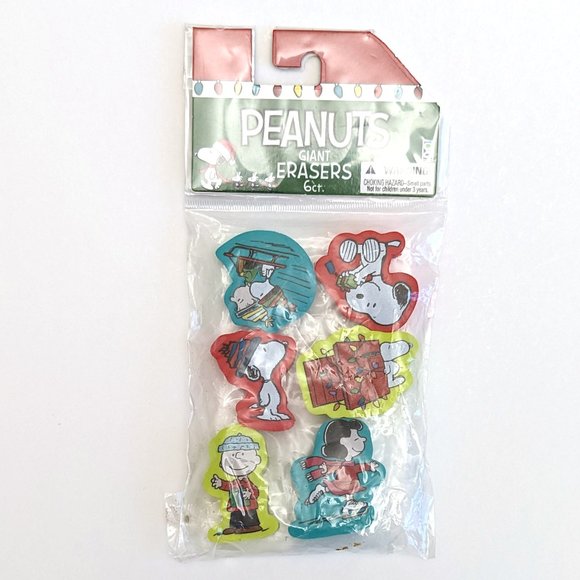 Peanuts Office Peanuts Snoopy Giant Erasers Charlie Brown Christmas